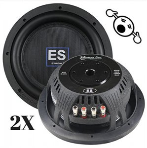 American ES1244 12 Shallow 1500 Watts 2.5 Voice Coil