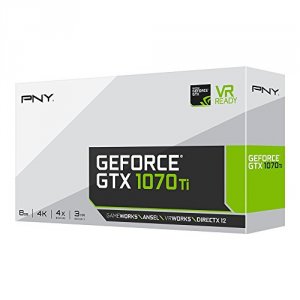 Pny VCGGTX1070T8PB Nvidia Geforce Gtx 1070 Ti - Pci Express 3.0 X16 - 