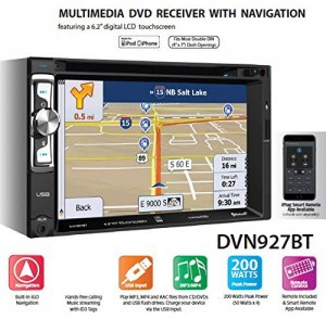 Dual DVN927BT Double Din Dvdcd 6.2