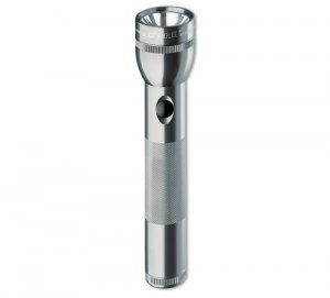 Maglite S2D095 2 Cell D  Flashlight Gray-gift Box