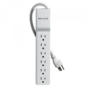 Belkin RA2184 6-outlet Home And Office Surge Protector (2.5ft Cord) Bk