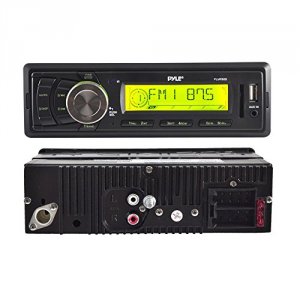 Pyle PLMR86B Marine Receiver Amfmusb Black Mechless