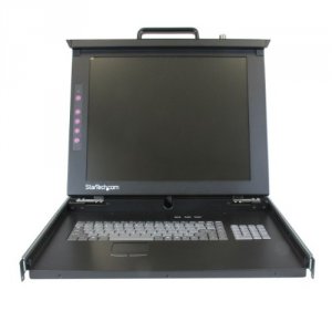 Startech RACKCONS1701 Rackmount  1u 17inch Folding Lcd Console Usb+ps2