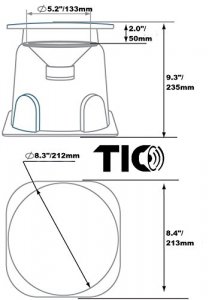 Tic GS5 Tic 5 12ft 360 Deg Ext Mini