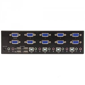 Startech 1C5335 4-port Kvm Switch With Dual Vga And 2-port Usb Hub - U