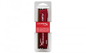 Kingston HX421C14FR2/8 8gb 2133mhz Ddr4 Cl14 Dimm 1rx8 Hyperx Fury Red