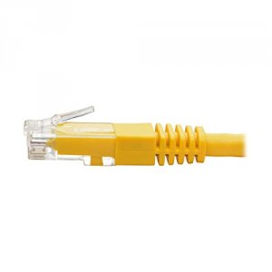 Tripp N200-050-YW Cat6 Gigabit Molded Patch Cable (rj45 Mm), Yellow, 5