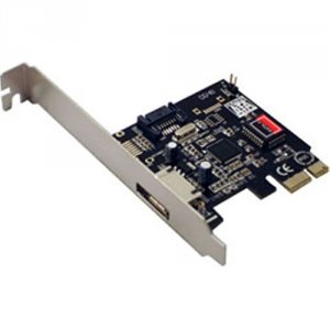 Syba SD-SA2PEX-1E1I Pcie 1x Internal Sata2 Port And 1x E-sa