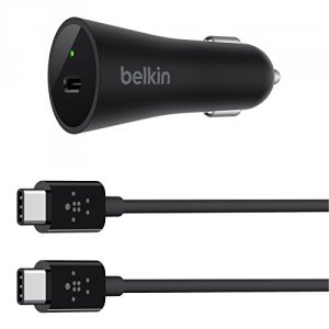 Belkin F7U026BT04-BLK Usb-c Car Charger + Cable