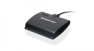 Iogear GSR202 Usb Smart Card Reader Uses A Contact System Where The Ca