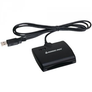 Iogear GSR202 Usb Smart Card Reader Uses A Contact System Where The Ca