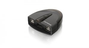 Iogear GUB231 2 Port Usb 2.0 Automatic Printer Switch.automatically Sw