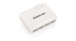 Iogear GPAW4U4 Gearpower Quadsmart Usb 4.2a Wall Charger