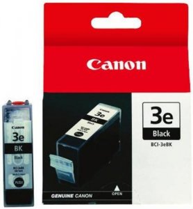 Original Canon 4479A003 Bci-3ebk - Ink Tank - Black - 420 Pages , 5% C