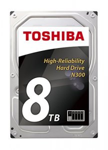 Toshiba HDWN180XZSTA 8tb Nas Internal Hard Drive  7200rpm 128mb (n300)