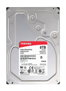 Toshiba HDWN180XZSTA 8tb Nas Internal Hard Drive  7200rpm 128mb (n300)