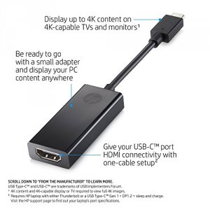 Hp 2PC54AA#ABL Hp Pavilion Usb-c To Hdmi 2.0 Adapter