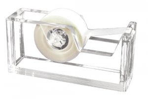 Kantek AD60 Acrylic Tape Dispenser - Holds Total 1 Tape(s) - Refillabl