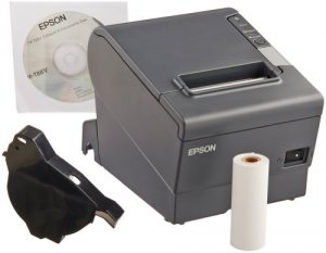 Epson C31CA85090 Tm-t88v Thermal Receipt Printer  Dark Gray Poweredusb