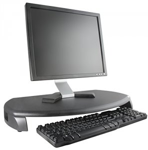 Kantek MS280B Crtlcd Stand With Keyboard Storage - Up To 21 Screen Sup