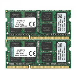 Kingston KVR13S9K2/16 16gb 1333mhz Ddr3 Non-ecc Cl9 Sodimm (kit Of 2)