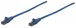 Intellinet 342568 1.5 Ft Blue Cat6 Snagless Patch Cable