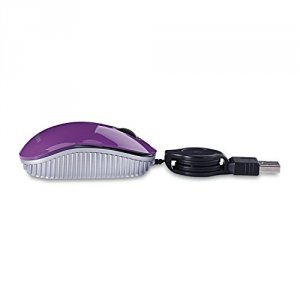 Verbatim 98617 Mini Travel Optical Mouse, , Commuter Series, Purple