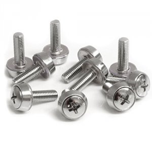 Startech CABSCREWSM5 M5 X 12mm - Screws - 100 Pack - M5 Mounting Screw