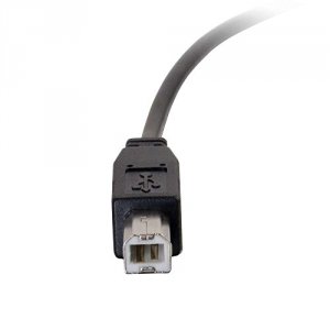 C2g 28861 12ft Usb 2.0 Usb-c To Usb-b Cable Mm - Black