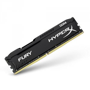 Kingston HX426C16FBK4/64 Hyperx Fury Black 64gb (16gb X4) Ddr4 2666mhz