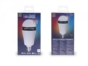 Ilive ILIVE-ILED75W Bluetooth Led Light Bulb Speaker