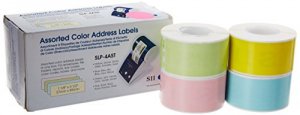 Seiko SLP-4AST Smart Labels For All Smart Label Printers. Assorted Col