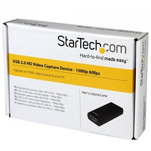 Startech USB2HDCAPM Usb 2.0 Capture Device For Hdmi Video Compact Exte