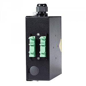 Black JPM398A Din Rail Fiber Enclosure