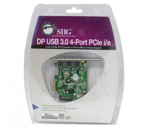 Siig JU-P40212-S1 Accessory Ju-p40212-s1 Dual Profile Usb 3.0 4port Pc