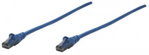 Intellinet 342599 7 Ft Blue Cat6 Snagless Patch Cable