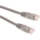 4xem 4XC5EPATCH25GR 25ft Cat5e Grey Molded Patch