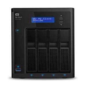 Western WDBNFA0160KBK-NESN Wd 16tb My Cloud Pr4100 Nas