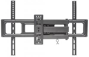 Manhattan 461337 Universal Lcd Full-motion Wall Mount, Holds One 37 To