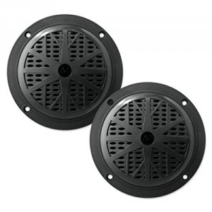 Pyle PLMR41B 4 Pair Marine Black Speakers