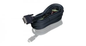 Iogear G2L7D05UDTAA Dual Link Dvi Kvm Cable Usb  Audmic 16