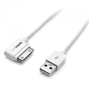 Startech USB2ADC2ML .com Usb Left Angle Cable With Stepped Connector I