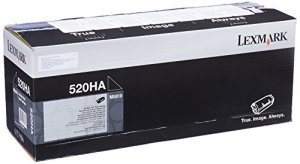 Original Lexmark 52D0HA0 Toner, , 520ha, Black, 25,000 Pg Yield