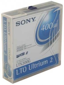 Sony LTX200G/4 Lto Ultrium-2 Tape Cartridge, 400gb Capacity