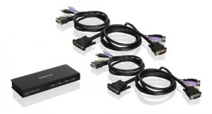 Iogear GCS1004 4 Port Usb Dvi Kvm Switch