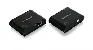 Iogear GUCE64 Usb 2.0 4-port Boostlinq Ethernet Combines A Usb Extende