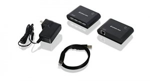 Iogear GUCE64 Usb 2.0 4-port Boostlinq Ethernet Combines A Usb Extende