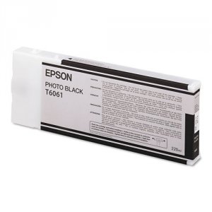 Original Epson T606100 220 Ml Photo Black Ultrachrome Ink Cartridge