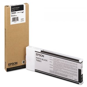 Original Epson T606100 220 Ml Photo Black Ultrachrome Ink Cartridge