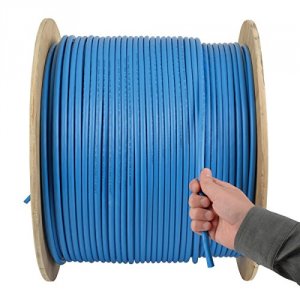 Tripp N223-01K-BL 1000' Cat6 Bulk Cbl Blue